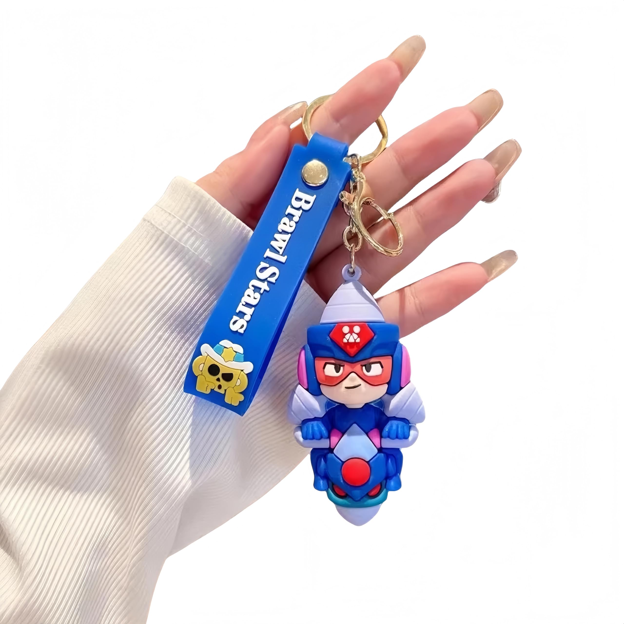 Amazon.co.jp: ブロスタ キーホルダー PVC製 軽量＆可愛いデザイン